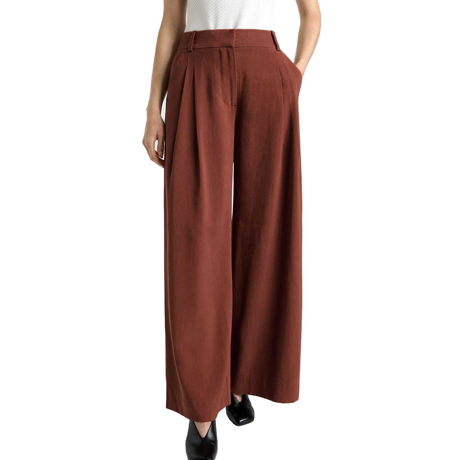 Cue Rosewood Wide Leg Pant